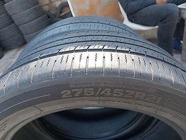 45: İki ədəd yay/üçfəsil avtomobil şini - Ölçü: 275/45 R21 (eni 275 mm — 5