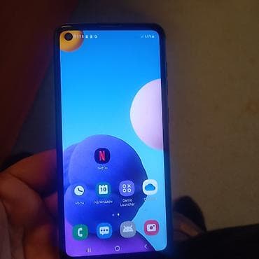 Samsung Galaxy A21S, 64 GB, rəng - Qara, Barmaq izi