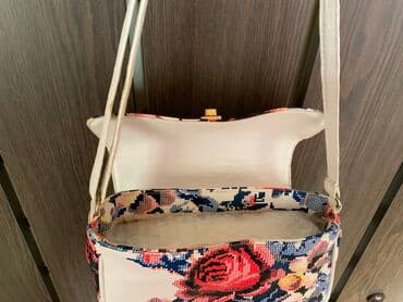 qaşlı çanta: Gənc xanımlar üçün çiyindən asmalı çanta, xaricdən sifarişlə — 5