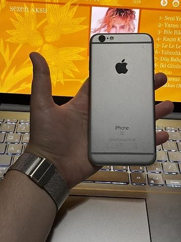 ayfon 6 plus ikinci el: IPhone 6s, 16 GB, Barmaq izi — 5