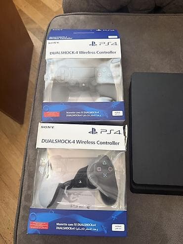 redmi note 6 pro: Məhsul: Sony PlayStation 4 (PS4) Slim konsolu + 2 ədəd DualShock 4 — 1