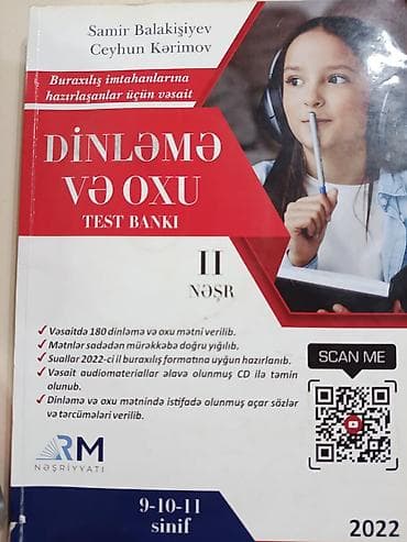 Тесты: Məhsul: “Dinləmə və Oxu – Test Bankı”, II nəşr Müəlliflər: Samir — 1