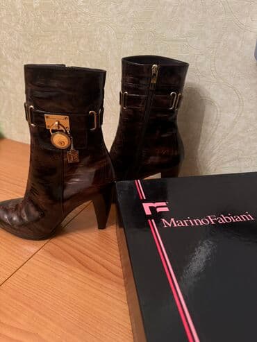 черные мужские сапоги: Размер: 37, Новый — 1