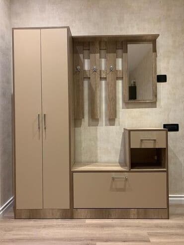 ikinci əl şkaf: Yeni, Açılan, 2 qapılı Düz dolab, Dəhliz dolabı, Azərbaycan — 1