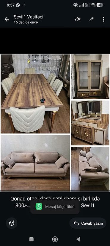 Qonaq otagı dəsti satılır,hamısı birlikdə 800₼. Ünvan Əhmədli. 4908 lalafo.az -da Qonaq otagı dəsti satılır,hamısı birlikdə 800₼. Ünvan Əhmədli. 4908