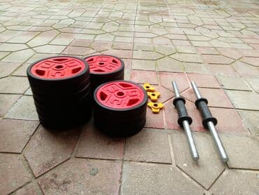 çəki daş: Dəmir Qantellər, Çəki: 40 kq, Yeni — 1