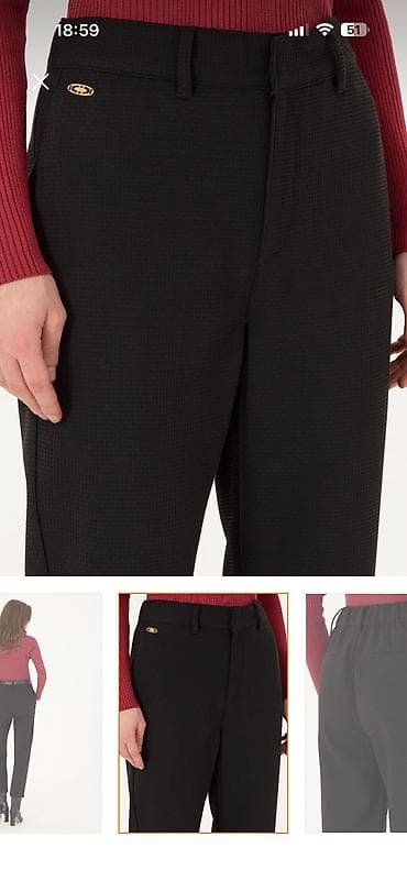 termo paltar: Klassik Şalvar, U.S. Polo Assn, rəng - Qara — 6