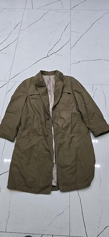 Мужская одежда: Мужское пальто, цвет - Зеленый — 3