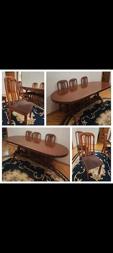 Столы: Для гостиной, Б/у, Прямоугольный стол — 1