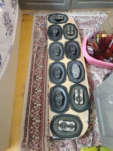 xrom kalonkalar: Dinamiklər və sabvuferlər, İşlənmiş, Pioneer, Alüminium, Ünvandan götürmə, Ödənişli çatdırılma — 1