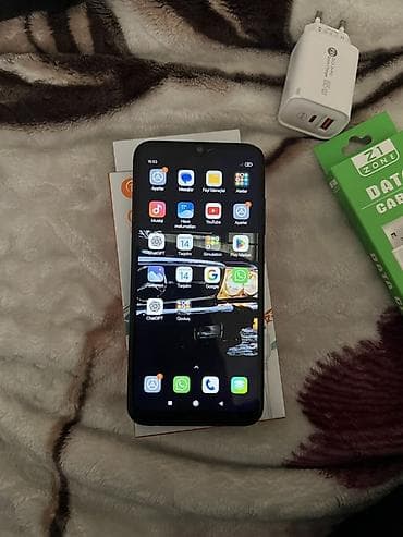 xiaomi note 10: Redmi Note 8, 64 GB, rəng - Qara, Face ID — 2