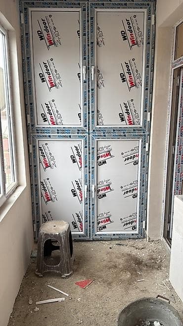 Təmir və tikinti: PVC qapı və pəncərə sistemləri - Material: PVC profillər (TEKPEN — 3