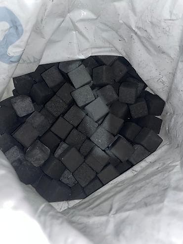 Все для дома и сада: Məhsul: Nargilə üçün briket kömür kubları - Forma: kvadrat/kub — 5