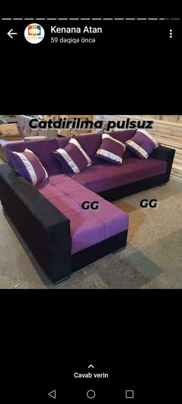 раскладные кресла в баку: Угловой диван, Новый, Раскладной, С подъемным механизмом, Ткань, Бесплатная доставка в черте города — 11