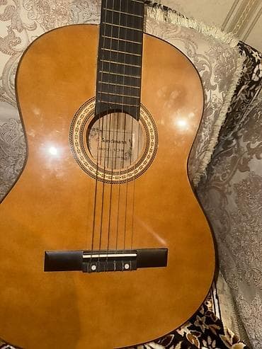 gitara aksesuar: Sundmann klassik gitara – model SC308 - Korpus: parlaq təbii ağac — 2