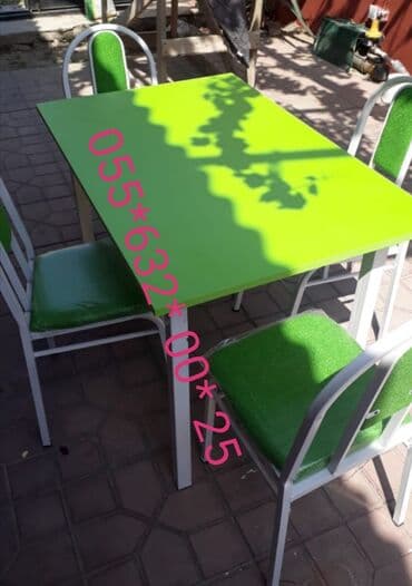 стул обеденный: Stullar ilə, Künc masa, 4 nəfər, Azərbaycan, Zəmanətli, Kredit yoxdur, Pulsuz quraşdırılma — 28