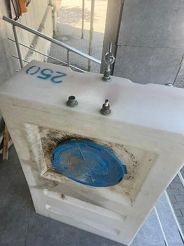 sef qapları: Bak, Plastik, 250 l l, İşlənmiş, Ünvandan götürmə — 4