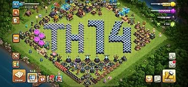 Clash of Clans hesabı – TH14 - Bələdiyyə Evi: 14🔥 - Oyun səviyyəsi — 2