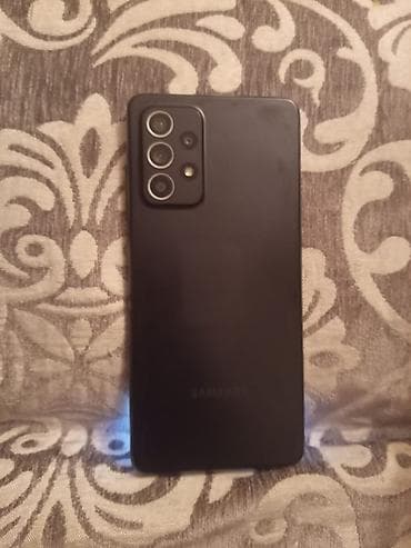 redmi not 16 pro: Samsung Galaxy A52, rəng - Qara, Barmaq izi — 2