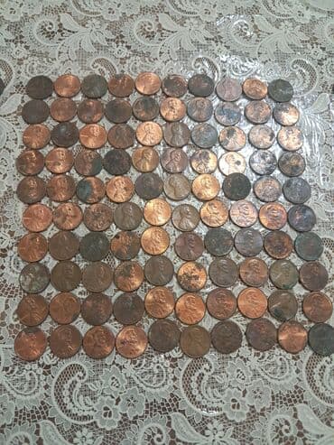 qerbli qəpik: ABŞ sikkələri – qarışıq lot - Növ və nominalar: quarter dollar (25¢) — 22