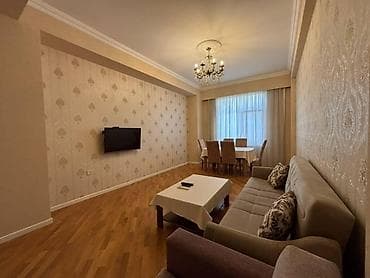 Mənzillər: İcarəyə verilir 2 otaqlı yeni tikili 100 m², Ağ şəhər q. Kateqoriya — 4