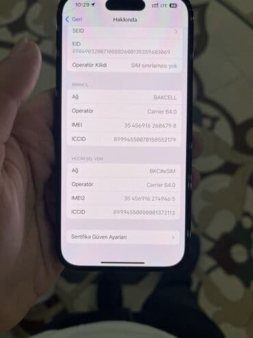 alfa r36: IPhone 14 Pro, 128 GB, Qara, Simsiz şarj — 7