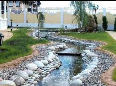 Tebii qaya ve cay daslarindan xususi zovqle gorulecek isler