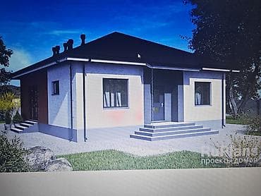 binede heyet evi: 69 kv. m, 2 otaqlı, Kombi, Qaz, İşıq — 1