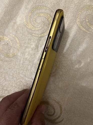 korpuslar: Poco M4 5G, 128 GB, rəng - Sarı, Barmaq izi — 2