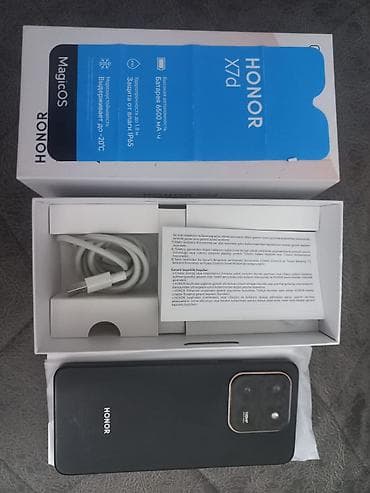 nintendo switch 2. el: Honor X7d, 256 GB, rəng - Qara, İki sim kartlı — 4