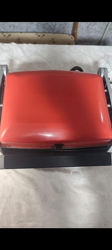 Silver elektrikli kontakqril/sandviç aparatı - Güclü elektrikli qril