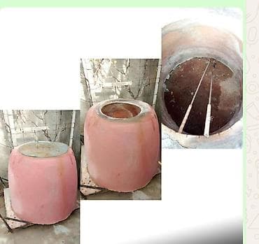 Tandır sobası – gil təndiri Ölçü:hündürlük-80sm,en-70sm,agzı45sm