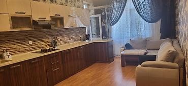 Geniş mətbəx dəsti və qonaq otağı mebelləri Real alıcılar narahat