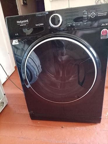 sharp soyuducu servis: Paltaryuyan maşın Hotpoint Ariston, 6 kq, İşlənmiş, Avtomat, Qurutmasız, Kredit yoxdur, Pulsuz çatdırılma — 1
