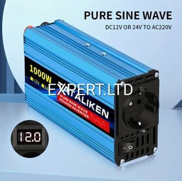 Yeni Inverter, 3000-5000 Vt, 12 - 220 volt, Ünvandan götürmə, Ödənişli çatdırılma, Rayonlara çatdırılma