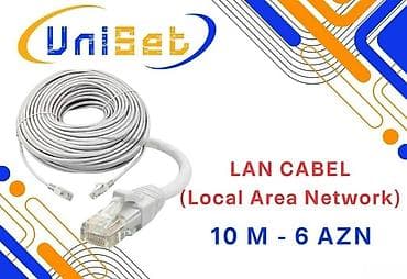 huawei internet modem: Lan kabel 10 metr Şəhər: Bakı Malın tipi: Kabellər və adapterlar — 1