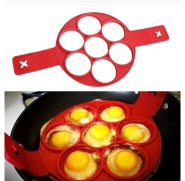 Посуда для готовки: Çox rahat silikon qəlib.Pankek,qayğanaq bişirmək üçün rahatdır.Bir — 2