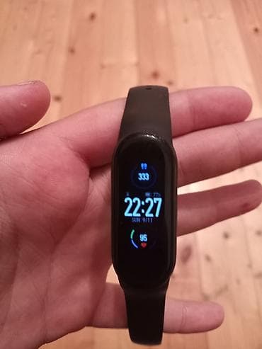aqilli saat: İşlənmiş, Smart qolbaq, Xiaomi, rəng - Qara — 1