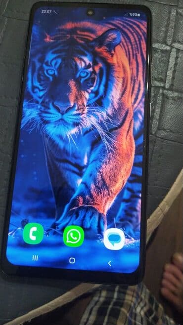 Samsung: Samsung Galaxy A52 5G, 128 GB, rəng - Qara, Barmaq izi, İki sim kartlı