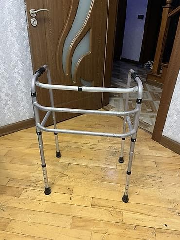 Yüngül aluminiyum gəzinti çərçivəsi (rolatorsuz model) - Material