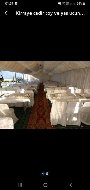 сдать в аренду машину в такси: Kiraye cadir toy ve huzur ucun stol stul qab qacaq arenda prakat — 5