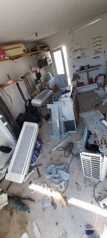 usta kondisioner: Təmir, Split kondisionerlər, Frion vurulması, Zəmanətlə — 3