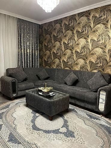 plastik stol stul: L🅰/ Damla firmasının divanı jurnal masası ilə birlikdə, açılır, bazası — 1