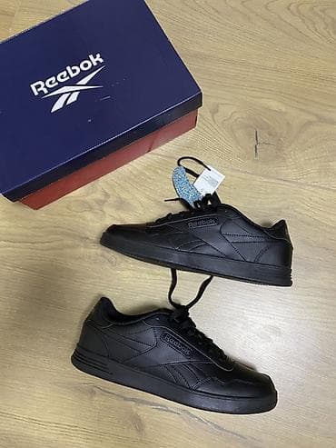 Yeni Reebok kişi krossovkası – tam qara rəng - Model: Reebok Classics — 1