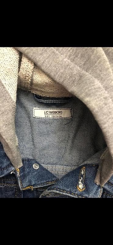 polo kurtka: LC Waikiki markalı uşaq gödəkcəsi - Model: qarışıq materiallı denim — 2