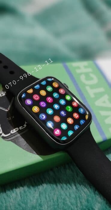 smart watch 6 qiymeti: Watch 7 dt7, No.i7 Dt7max smart watch, smart saat ⚜️Apple Watch 7/45 — 3