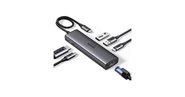 usb wife adapter: UGREEN USB‑C Hub (multiport adapter) - 8‑in‑1 çoxfunksiyalı dizayn — 1