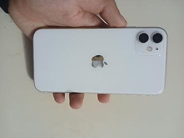IPhone 11, 128 GB, Ağ, Face ID