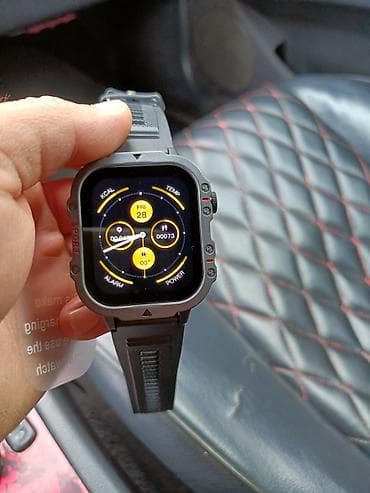 iphone 16 pro qiymət: Smart saat, Sensor ekran, rəng - Qara — 8