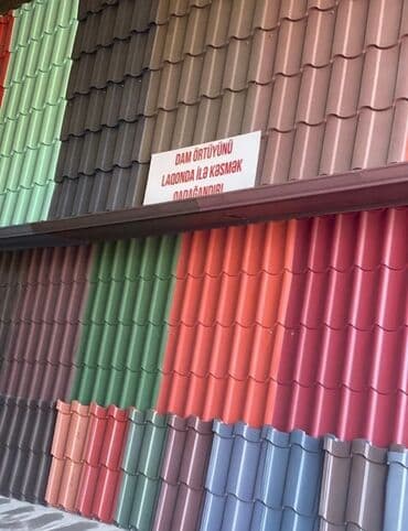 Alçipan: Metal dam örtükləri, Pulsuz çatdırılma, Zəmanətli, Kredit yoxdur — 4